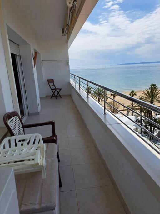 Holiday Center Apartamento Vistas Mar, Acceso Directo Playa Y Piscina Roses Exterior photo